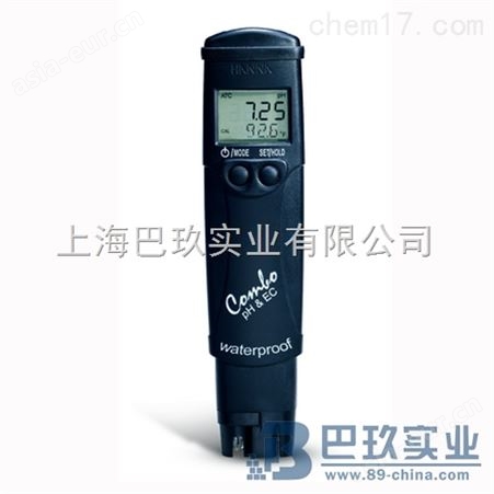 哈纳（HANNA）笔式pH/EC/TDS/温度测定仪HI98129 便携式酸度计 